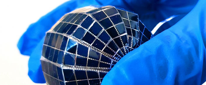 винахід сферичні сонячні панелі